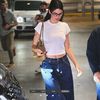 ،24.07 Ꜥℐẹṇṇẹṛ on ¹⁵ოay in West Hollywood, CA; leaving Sushi Park Restaurant.