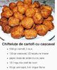 Chiftelute de cartofi cu cascaval