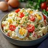 Salata cremoasa de cartofi cu oua