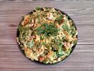 Salata de dovlecei ,  morcovi si iarba grasa