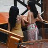 ،09.08 Ꜥℐẹṇṇẹṛ on ²⁶ʝun in Venice, IT; heading to a wedding dinner party.