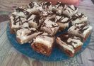 Prajitura Jeni - cu blat de cacao, crema de alune si frisca