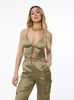 ABOUT YOU x Alina Eremia, Damen Top 'Talea', khaki