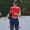 ،12.10 Ꜥℐẹṇṇẹṛ on ²⁵ɑug in West Hollywood, CA; leaving a store.