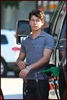 Nick Jonas pumping gas in L A (10)