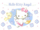 hellokitty angel and teddy