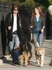 Miley Cyrus Dad Walking Their Dogs kg_mgeONXOwl