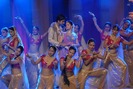 Dev & Radhika performing on a romantic number