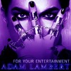 Adam Lambert For Your Entertainment single photo purple