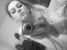 black white