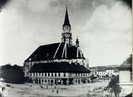 302-1890-piata libertatii cu cladirile ce inconjurau biserica