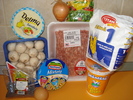 INGREDIENTE PENTRU TARTA CU CARNE SI CIUPERCI!!