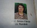 SIMION FANICA-PROF.DE ROMANA