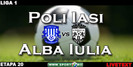 Poli Iasi vs Unirea Alba Iulia