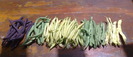 fasole verde,diferite soiuri