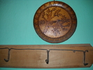 cuier rustic, din sarma,la Dumitra