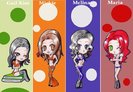 Kim-Mickie-Melina-Maria :X:X:X