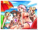 NARUTO___Summer_Girls_by_Giosuke