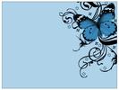 blue-butterfly-swirls-pattern