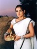 amisha-patel-white-hlaf-saree