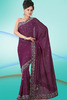 eggplant-sari