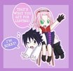 cred ca mor aici de ras=)) dati aprope sa vedeti ca sakura ia dat jos pantaloni lu sasuke si il palm