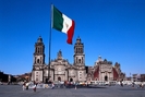 El zocalo din Ciudad de Mexico,Mexic