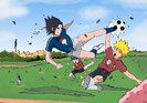 naruto , rock lee and sasuke