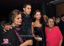 Aishwarya Rai and Abhishek Bachchan hot pics from Shammi aunty\'s birthday party7