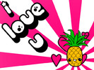 Pineapple_love_wallpaper_by_oDontClickMe