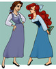 Ariel_and_Belle_by_angelcarnivore