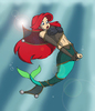 Ariel_in_Trouble_by_burnup19