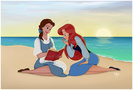 belle_and_ariel__commission_by_madmoiselleclau-d313q82