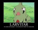 Larvitar:Vine Hyperbeam!!!