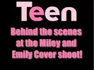 Miley Cyrus & Emily Osment - TEEN Magazine Photo Shoot 017