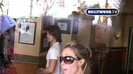 Miley Cyrus Sign Autographs For Fans At Market City. 080