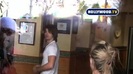 Miley Cyrus Sign Autographs For Fans At Market City. 082