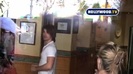 Miley Cyrus Sign Autographs For Fans At Market City. 083