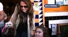 Miley Cyrus Sign Autographs For Fans At Market City. 128