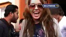 Miley Cyrus Sign Autographs For Fans At Market City. 140