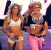 Kelly-Kelly and Natalya