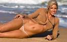 WWE-Hot-Girl-Kelly-Kelly-Poses-Near-Beach