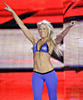 Kelly-Kelly-Arrives-into-Ring-for-a-Match