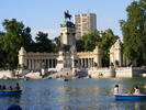 Madrid-Parque del Retiro-statuia regelui Alfonso XII-LEA