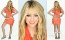 Hannah Montana rochie orange 3in1