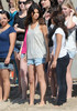 Selena Gomez - Selena Gomez Filming A Music Video On The Beach In Los Angeles