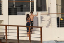 Selena Gomez and Justin Bieber - Justin Bieber and Selena Gomez in the Caribbean