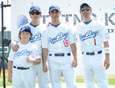 Nick Jonas and Kevin Jonas - Jonas Brothers Encourage Fans to X the TXT on Road Dogs Softball Tour