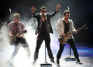 Nick Jonas and Kevin Jonas - Jonas Brothers Live In Concert Tour Opener