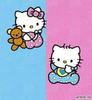 Hello Kitty twins